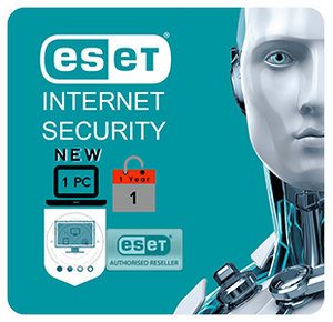 ESET Internet/Cyber Security - For Windows PC or MacOS - 12 month Licence